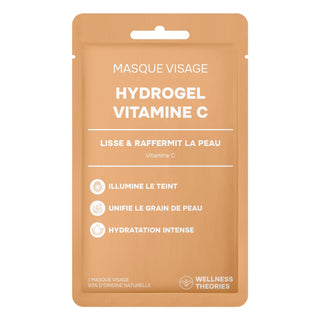 MASQUE HYDROGEL VITAMINE C - LISSE & RAFFERMIT LA PEAU- KOREAN COSMETIC RESEARCH