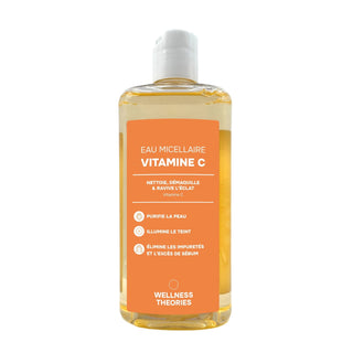 EAU MICELLAIRE VITAMINE C 300 ML - NETTOIE, DÉMAQUILLE & RAVIVE L'ÉCLAT - KOREAN COSMETIC RESEARCH