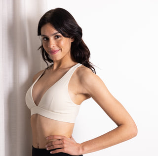 WELLNESS THEORIES – KALYA SCULPTING TOP BEIGE –  SECOND SKIN