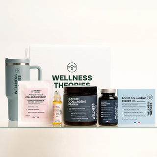 BOX Collagène Expert – Rituel Beauté Intégral : Complément Collagène + Soin Visage Pour Révéler l’Éclat et La Fermeté + Mug Isotherme - Made In France