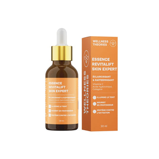 ESSENCE REVITALIFT SKIN EXPERT - VITAMINE C - ÉCLAIRCISSANT & RAFFERMISSENT- POUR UN TEINT LUMINEUX ET ÉCLATANT - EFFET IMMÉDIAT - KOREAN COSMETIC RESEARCH