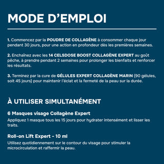 BOX Collagène Expert – Rituel Beauté Intégral : Complément Collagène + Soin Visage Pour Révéler l’Éclat et La Fermeté - Made In France