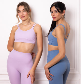 WELLNESS THEORIES – ENSEMBLE ROSE LEGGING & BRASSIÈRE – ELEGANT FIT