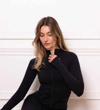 WELLNESS THEORIES – GILET ZIP NORA NOIR