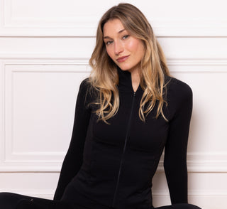 WELLNESS THEORIES – GILET ZIP NORA NOIR