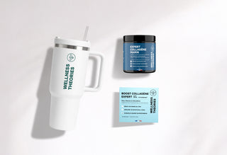 Rituel Glow Premium – Collagène Marin, Shots Collagène & Mug Isotherme | Beauté & Hydratation