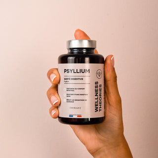 PSYLLIUM – Transit, Satiété & Confort Digestif – 3000 mg de Fibres Naturelles / Jour – 120 Gélules Végétales – Cure de 1 Mois – Made in France
