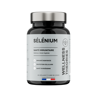 SÉLÉNIUM – Immunité, Antioxydant & Beauté des Cheveux et Ongles – 60 Gélules – Cure de 2 Mois – Made in France