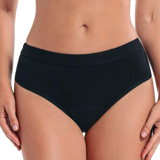 HARMONIA Noir – Culotte menstruelle lavable - confortable, absorbante et discrète