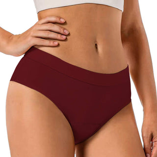 HARMONIA Bordeaux – Culotte menstruelle lavable - confortable, absorbante et discrète