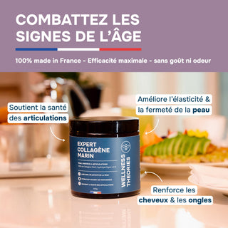 BOX Acide Hyaluronique LIFT EXPERT – La Cure Anti-Âge Complète: Acide Hyaluronique en gélules + Soins cosmétiques Raffermissants – Résultats Visibles Dès 7 Jours - Made In France