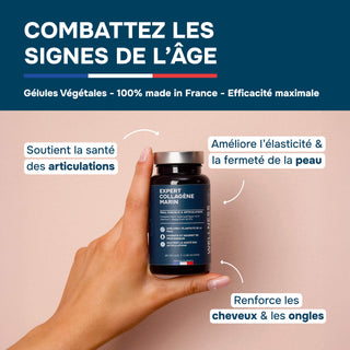 BOX Collagène Expert – Rituel Beauté Intégral : Complément Collagène + Soin Visage Pour Révéler l’Éclat et La Fermeté - Made In France