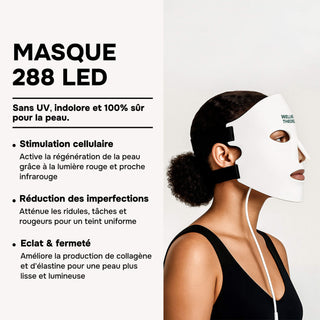 LUMINIS – Masque LED Premium pour Éclat & Rides