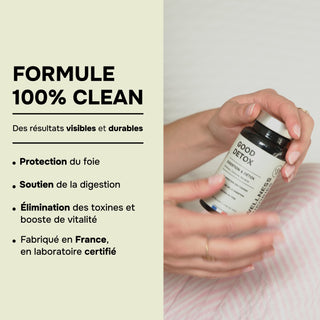GOOD DETOX – Drainage, Digestion & Éclat de la Peau – Action Détox Globale – 60 Gélules – Cure de 1 Mois – Made in France