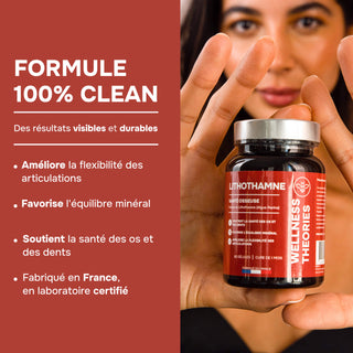 LITHOTHAMNE – Calcium Marin 100 % Naturel – Santé Osseuse, Minéralisation & Équilibre Acido-Basique – 60 Gélules – Cure de 1 Mois – Made in France