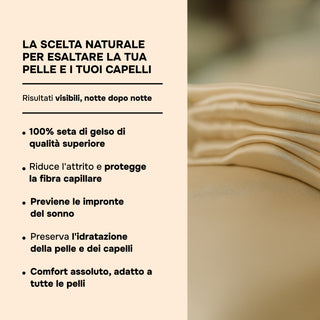 Confezione da 4 federe in seta di gelso 22 mm beige – 100% naturale – Antirughe, preservano l’idratazione e limitano la rottura dei capelli – Lusso & comfort notturno