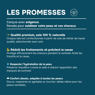 PACK SOMMEIL EN SOIE BLEU – PYJAMA, MASQUE DE NUIT & BOX DE 6 SCRUNCHIES EN SOIE – CONFORT, BEAUTÉ & SOMMEIL RÉPARATEUR