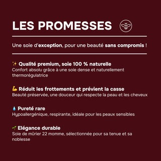 Set de Lit Complet Luxe Prune – Housse de Couette, Drap Plat & 2 Taies – Soie de Mûrier 100% Naturelle 22 Mommes – Confort Royal - Peau & Cheveux Sublimés
