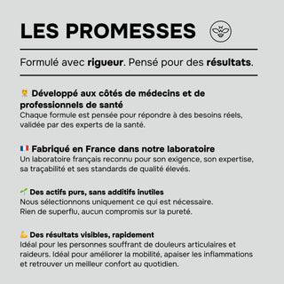 MOBILITÉ DU CORPS – Souplesse, Confort Articulaire & Protection du Cartilage – 60 Gélules – Cure de 1 Mois – Made in France