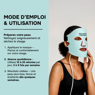 LUMINIS – Masque LED Premium pour Éclat & Rides