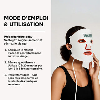 LUMINIS – Masque LED Premium pour Éclat & Rides