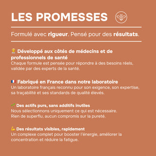 ENERGY BOOST – Complément alimentaire à base de Ginseng, Magnésium, Vitamines B, C, D & Minéraux – Formule Complète – 60 Gélules – Made in France