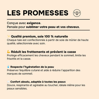 PACK 4 x TAIES D’OREILLER EN SOIE DE MÛRIER 22MM CHAMPAGNE – 100% Naturelle – Anti-Rides, Préserve l’Hydratation & Limite la Casse des Cheveux – Luxe & Confort Nocturne