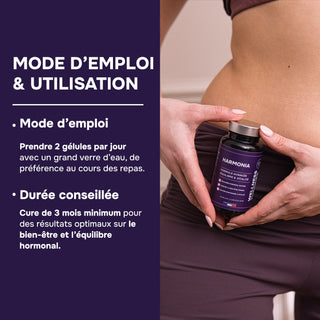 Harmonia | Formule Avancée Équilibre & Vitalité – 60 gélules - Made in France