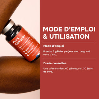 FLUX SANGUIN – Circulation, Microcirculation & Jambes Légères– 60 Gélules