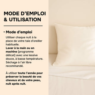PACK 4 x TAIES D’OREILLER EN SOIE DE MÛRIER 22MM CHAMPAGNE – 100% Naturelle – Anti-Rides, Préserve l’Hydratation & Limite la Casse des Cheveux – Luxe & Confort Nocturne