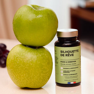 SILHOUETTE DE RÊVE – Minceur, Drainage & Combustion des Graisses – 60 Gélules – Made in France