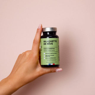 BOX Slim & Detox – Détox Minceur In & Out Complément Drainant + Gel Silhouette Raffermissant – Pour Un Ventre Plus Plat, Une Peau Plus Lisse & Une Légèreté Retrouvée – Made in France