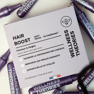 BOX Cheveux HAIR EXPERT – Force, Pousse & Hydratation: Compléments Capillaires + Shampoing Expert Pour Cheveux Sublimés de l’Intérieur et de l’Extérieur – Résultats Visibles Dès 3 Semaines – Made in France