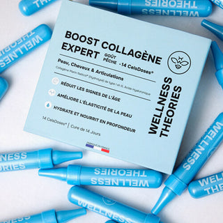 BOX Collagène Expert – Rituel Beauté Intégral : Complément Collagène + Soin Visage Pour Révéler l’Éclat et La Fermeté - Made In France