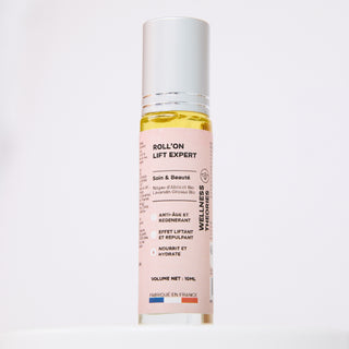 PACK THE PERFECT SKIN – Cure Beauté Intégrale : Collagène + Acide Hyaluronique + Roll-On Lift – Peau Repulpée, Lisse et Éclatante – 2 Mois