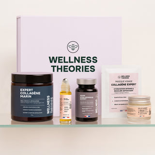 BOX Acide Hyaluronique LIFT EXPERT – La Cure Anti-Âge Complète: Acide Hyaluronique en gélules + Soins cosmétiques Raffermissants – Résultats Visibles Dès 7 Jours - Made In France