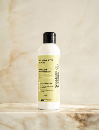 GEL SILHOUETTE DE RÊVE – Gel Minceur 100% Naturel – Lisse, Tonifie & Raffermit – Effet Fraîcheur Immédiat – 200 ml – Made in France