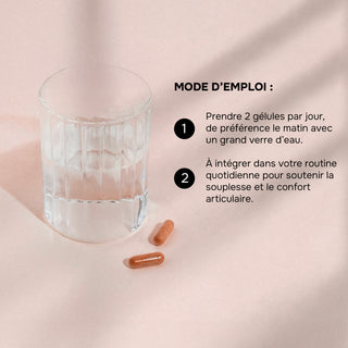 MOBILITÉ DU CORPS – Souplesse, Confort Articulaire & Protection du Cartilage – 60 Gélules – Cure de 1 Mois – Made in France