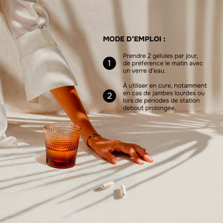 FLUX SANGUIN – Circulation, Microcirculation & Jambes Légères– 60 Gélules