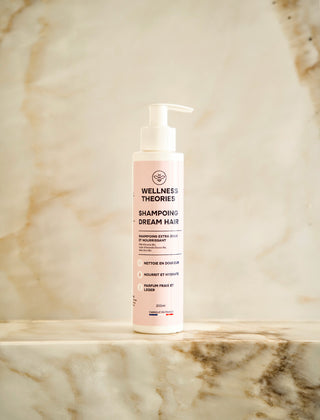 Shampoing DREAM HAIR – Fortifiant & Réparateur – Cheveux Sublimés dès la 1ʳᵉ Utilisation – 99% Naturel – 250 ml – Made in France