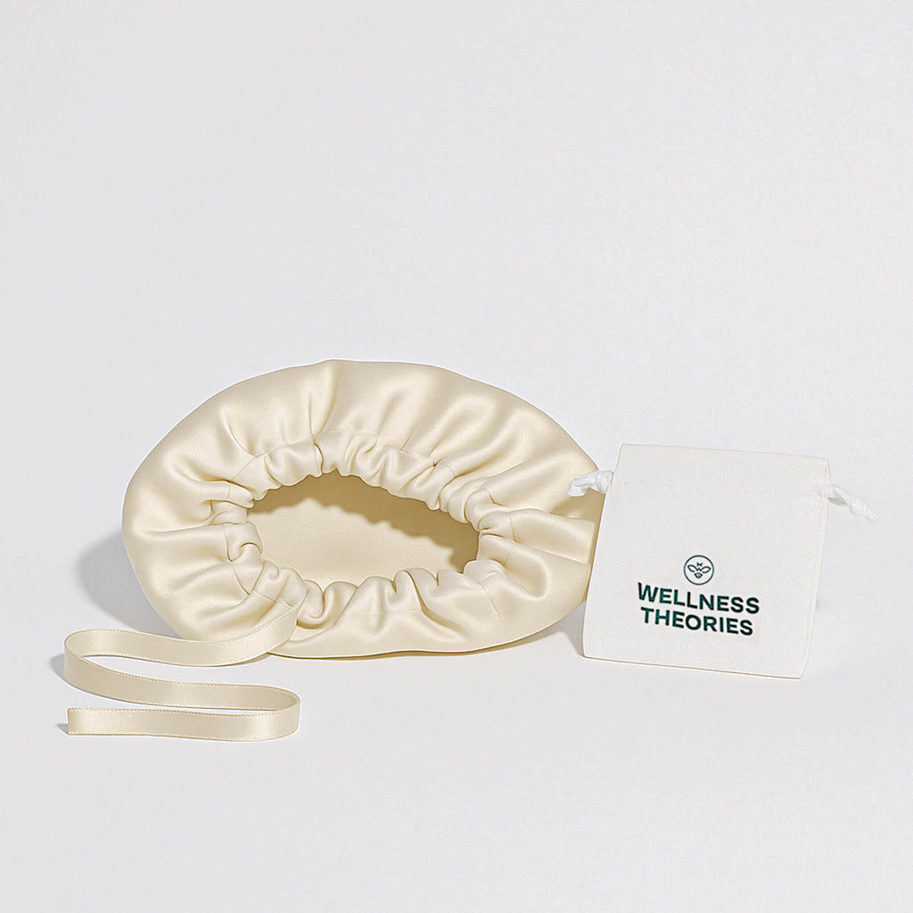 Schlafhauben aus Seide 22 Momme Champagner – Luxus & Haarkur – Schützt das Haar, erhält die Feuchtigkeit und verhindert Frizz